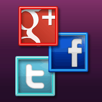 Google - Twitter - FaceBook
